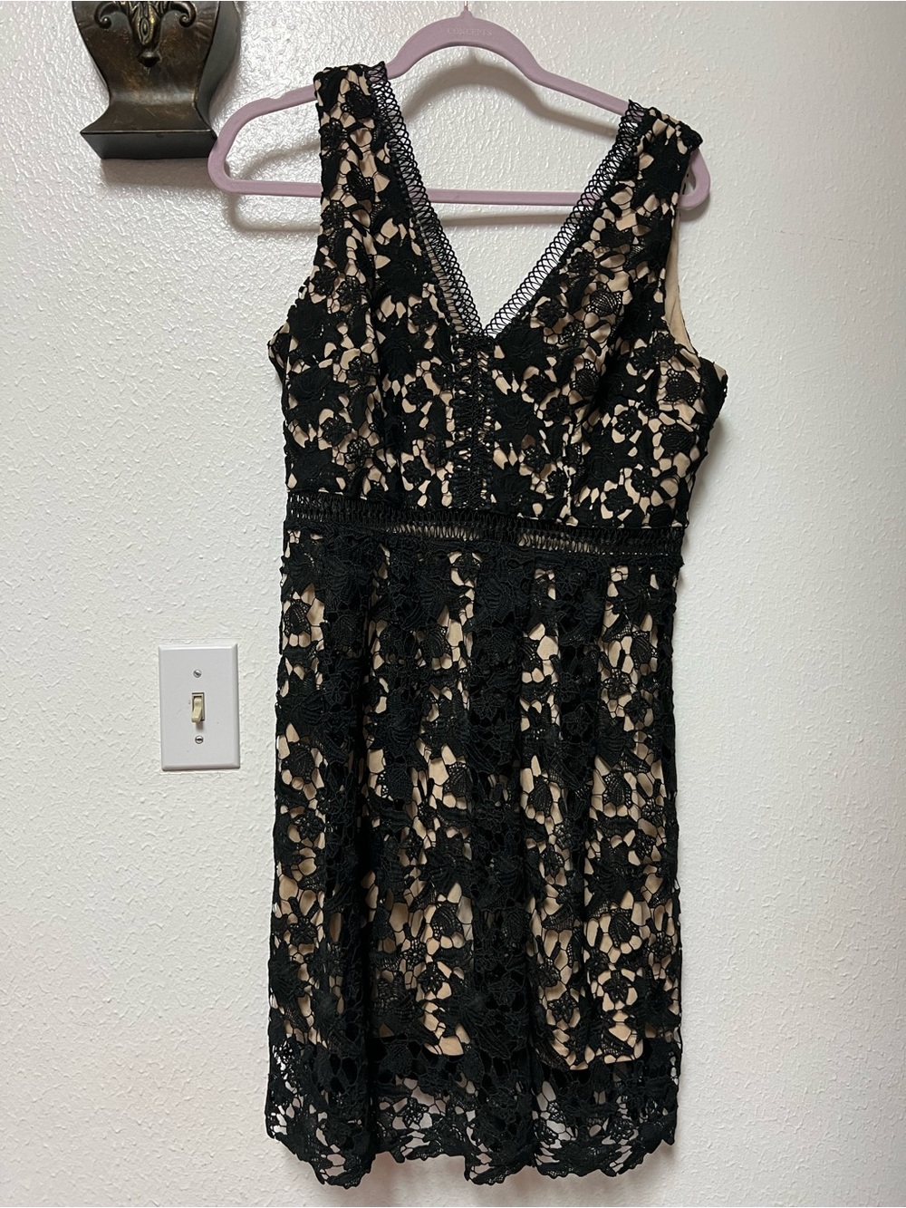 Beautiful lace dress ayla francesa sz L